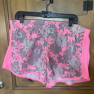 XXL Pink and Gray Women's Shorts Athletic with lining